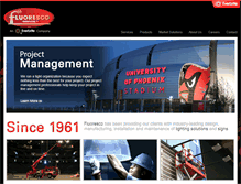 Tablet Screenshot of fluoresco.com